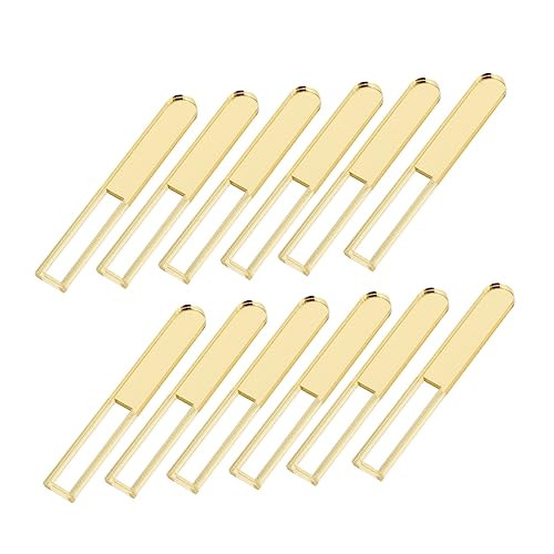 LOLIPPYY 20Stücke Popsicle DIY Sticks Wiederverwendbare Eiscreme Stiele für Desserts für Partys Geburtstage und Bastelprojekte Glatte Oberfläche von LOLIPPYY