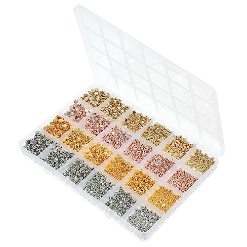 LOLIPPYY 2160Stücke DIY Bastelperlen Halskettenperlen zur Schmuckherstellung Vielseitige Perlen für Armbänder und Handwerksprojekte für DIY LOLIPPYY 2160Stücke DIY Bastelperlen Halskettenperlen zur Schmuckherstellung Vielseitige Perlen für Armbänder und Handwerksprojekte für DIY von LOLIPPYY