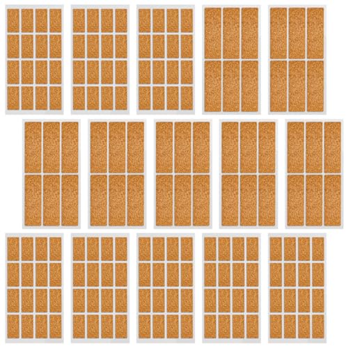 LOLIPPYY 24 Blatt Multifunktionale Wasser Ölbeständige Kork Etiketten Aufkleber mit Beschreibbare Langlebige Haushalts Behälterlabels für Persönliche Markierung und Organisation von LOLIPPYY