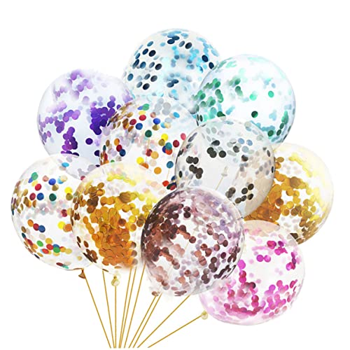 LOLIPPYY 24 Stück Luftballons mit Konfetti Partydekoration für Geburtstagsfeiern Hochzeiten und Babypartys aus Hochwertigem Latex Kreative Party Layouts LOLIPPYY 24 Stück Luftballons mit Konfetti Partydekoration für Geburtstagsfeiern Hochzeiten und Babypartys aus Hochwertigem Latex Kreative Party Layouts von LOLIPPYY