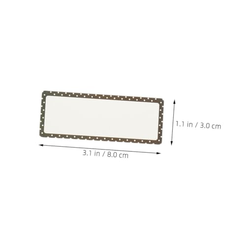 LOLIPPYY 24 Stück Teiliges Beschreibbarer Magnetischer Namensschilder Wiederverwendbare Abwischbare Etiketten für Whiteboards Kühlschränke Schließfächer für Büro Schule Zuhause von LOLIPPYY