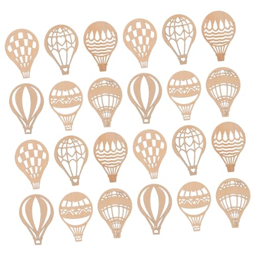 LOLIPPYY 24 Stück Teiliges Heißluftballon Holzplättchen aus Naturbelassenem Holz Glatte Kanten Unbemalte Holzscheiben zum Basteln Bemalen und Dekorieren Robust und Vielseitig für DIY LOLIPPYY 24 Stück Teiliges Heißluftballon Holzplättchen aus Naturbelassenem Holz Glatte Kanten Unbemalte Holzscheiben zum Basteln Bemalen und Dekorieren Robust und Vielseitig für DIY von LOLIPPYY