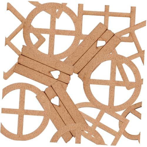 LOLIPPYY 24 Stück Teiliges Holzscheiben zum Basteln Hohle Holzstücke aus Naturbelassenem MDF DIY holzverzierungen für Kreative Deko Geeignet für Wohnraum Büro und Handwerksprojekte LOLIPPYY 24 Stück Teiliges Holzscheiben zum Basteln Hohle Holzstücke aus Naturbelassenem MDF DIY holzverzierungen für Kreative Deko Geeignet für Wohnraum Büro und Handwerksprojekte von LOLIPPYY