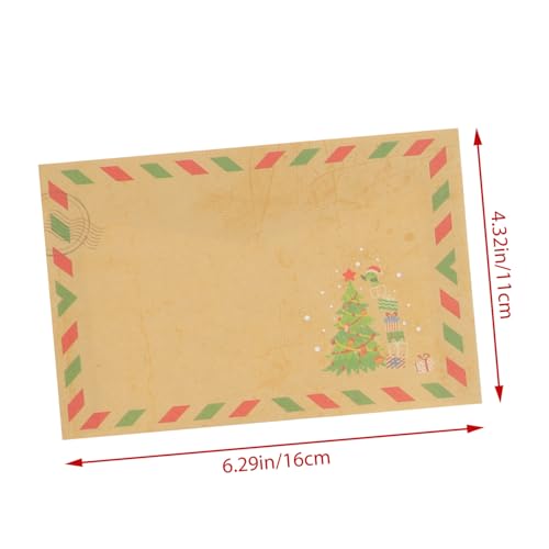 LOLIPPYY 24 Stück Teiliges Vintage Kraftpapier Umschlag Weihnachtskuvert für Einladungen Retro Stil Hochzeit Geburtstag Karten Vielseitig Verwendbar Einfache Briefhüllen LOLIPPYY 24 Stück Teiliges Vintage Kraftpapier Umschlag Weihnachtskuvert für Einladungen Retro Stil Hochzeit Geburtstag Karten Vielseitig Verwendbar Einfache Briefhüllen von LOLIPPYY