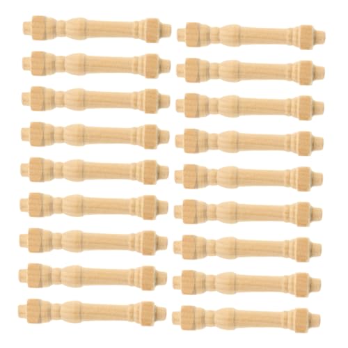 LOLIPPYY 24 Teiliges Puppenhauszubehör Geländer Treppenzubehör Miniaturmöbel Für Puppenhaus Miniatur Handläufe Puppenhaus Szenerie Requisiten Puppenhaus Treppenspindeln Birke Beige LOLIPPYY 24 Teiliges Puppenhauszubehör Geländer Treppenzubehör Miniaturmöbel Für Puppenhaus Miniatur Handläufe Puppenhaus Szenerie Requisiten Puppenhaus Treppenspindeln Birke Beige von LOLIPPYY