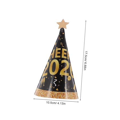LOLIPPYY 24 Teiliges Silvester Outfit Zubehör Silvester Zylinderhüte Silvesterparty Foto Requisiten Neujahrshüte Partyhüte Neujahrskegelhüte Neujahrshüte Geburtstagshüte Papier LOLIPPYY 24 Teiliges Silvester Outfit Zubehör Silvester Zylinderhüte Silvesterparty Foto Requisiten Neujahrshüte Partyhüte Neujahrskegelhüte Neujahrshüte Geburtstagshüte Papier von LOLIPPYY