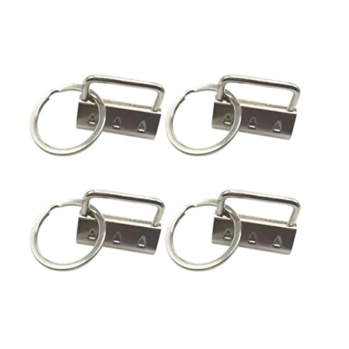 LOLIPPYY 25Stücke Schlüsselanhänger Fob Wristlet Metallarmband für Lanyard Gepäckgurt Zubehör Handgefertigte Clips für Gurtbänder Rostfrei Langlebig für Taschen von LOLIPPYY