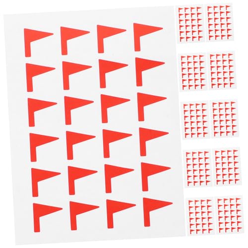 LOLIPPYY 288 Stück Rote Flaggen Aufkleber Kleine Selbstklebende Etiketten Klassifizierungssticker für Büro Schule und Zuhause Vielseitige Papieretiketten zum Markieren und Organisieren LOLIPPYY 288 Stück Rote Flaggen Aufkleber Kleine Selbstklebende Etiketten Klassifizierungssticker für Büro Schule und Zuhause Vielseitige Papieretiketten zum Markieren und Organisieren von LOLIPPYY