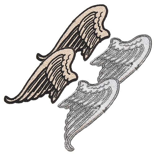LOLIPPYY 2Paare Patch Bestickte Applikationen für Kleidung Rucksäcke Hüte und Jeans PU Niedliches Design für DIY Projekte für Modebewusste von LOLIPPYY
