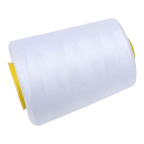 LOLIPPYY 2Stücke Langlebiges Feinfaden Polyester Nähgarn Yards Schwarz und Weiß Hochwertige Nählinie für Heimwerkerinnen für Kleidung Hosen und DIY Projekte Einfache von LOLIPPYY