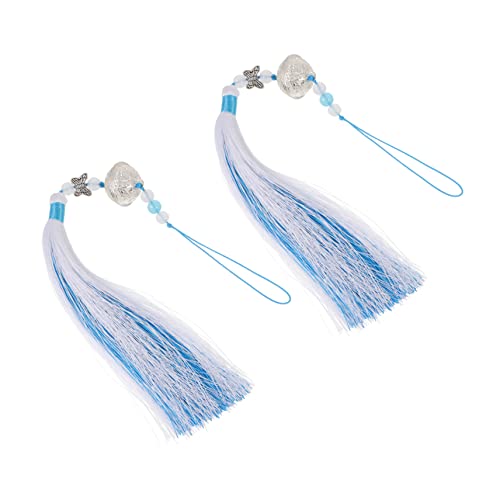 LOLIPPYY 2Stücke Teiliges Antike Taillenschmuck Quaste mit Glockenanhänger Handgefertigte Kostümdeko für Kleidung Taschen und Lebhafte Farben Langlebige Materialien LOLIPPYY 2Stücke Teiliges Antike Taillenschmuck Quaste mit Glockenanhänger Handgefertigte Kostümdeko für Kleidung Taschen und Lebhafte Farben Langlebige Materialien von LOLIPPYY