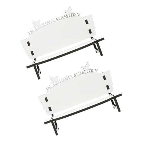 LOLIPPYY 2pcs DIY Sublimation Chair Dekoration Unvollendete Sublimationsstuhl Blankholzholz Für Kreative Malerei von LOLIPPYY