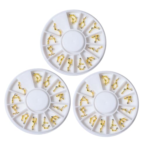 LOLIPPYY 3 Boxen Boxen Nageldekorationen mit Teiligem Selbstklebendem Zodiac Nagel Schmuck für Acrylic Nails Nail Accessories für Persönlichen und Salon Gebrauch LOLIPPYY 3 Boxen Boxen Nageldekorationen mit Teiligem Selbstklebendem Zodiac Nagel Schmuck für Acrylic Nails Nail Accessories für Persönlichen und Salon Gebrauch von LOLIPPYY