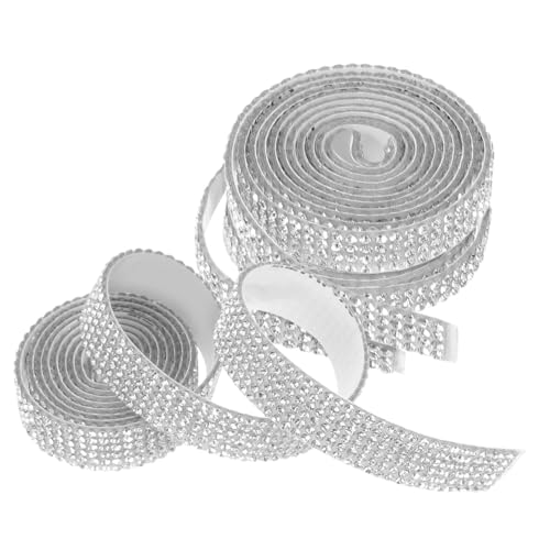 LOLIPPYY 3 Rollen Selbstklebende Strasssteine Streifen Glitzerband für Textilien Schmucksteine Dekoration DIY Kleidung Schuhe Taschen Verzierungen Stark Haftend Einfach Anzubringen LOLIPPYY 3 Rollen Selbstklebende Strasssteine Streifen Glitzerband für Textilien Schmucksteine Dekoration DIY Kleidung Schuhe Taschen Verzierungen Stark Haftend Einfach Anzubringen von LOLIPPYY