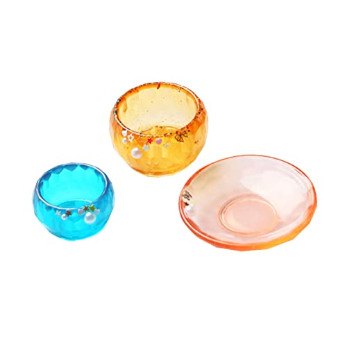 LOLIPPYY 3 STÜCKE Teiliges DIY Silikonform für Schalen und Schälchen Langlebige Antihaftbeschichtete Gießform für Kreative Harzarbeiten Einfach zu Entformen für Heimdeko und Geschenkideen LOLIPPYY 3 STÜCKE Teiliges DIY Silikonform für Schalen und Schälchen Langlebige Antihaftbeschichtete Gießform für Kreative Harzarbeiten Einfach zu Entformen für Heimdeko und Geschenkideen von LOLIPPYY