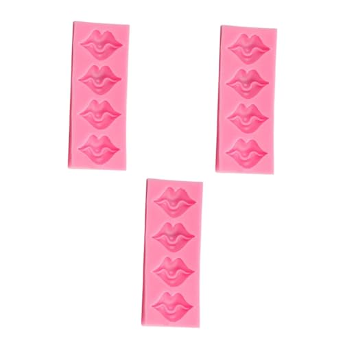 LOLIPPYY 3 STÜCKE Teiliges Silikon Kuchenform Lippenmotiv Hitzebeständig Antihaftbeschichtet Vielseitig für Schokolade Seife Kerzenherstellung für Backen Basteln Partys und Geschenke LOLIPPYY 3 STÜCKE Teiliges Silikon Kuchenform Lippenmotiv Hitzebeständig Antihaftbeschichtet Vielseitig für Schokolade Seife Kerzenherstellung für Backen Basteln Partys und Geschenke von LOLIPPYY