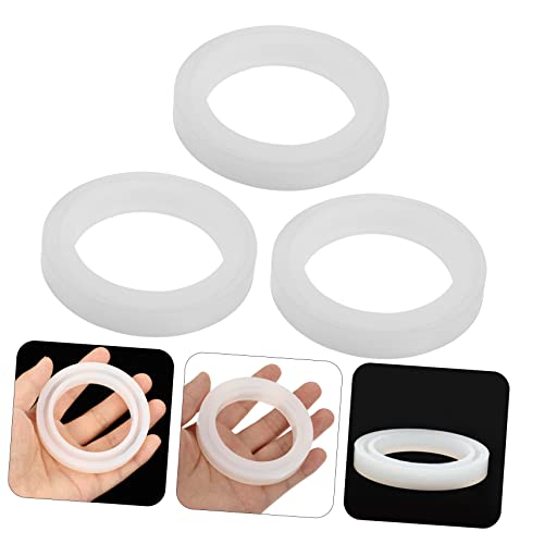 LOLIPPYY 3 STÜCKE Teiliges Silikon Ornament Gießform Langlebige DIY Casting Mold für Handgemachte Schmuckarmbänder Sicher und Einfach zu Reinigen Geeignet für Bastler LOLIPPYY 3 STÜCKE Teiliges Silikon Ornament Gießform Langlebige DIY Casting Mold für Handgemachte Schmuckarmbänder Sicher und Einfach zu Reinigen Geeignet für Bastler von LOLIPPYY
