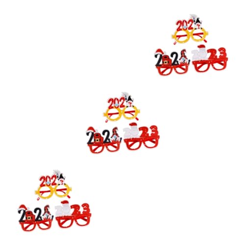 LOLIPPYY 3 Sätze 2023 Brille Für Silvesterbrille Gläser Neujahrsfeierbrille Silvester-party-brille 2023 Neujahrsbrille Weihnachtsbrille 2023 2023 Filzstoff 3 Stücke * 3 LOLIPPYY 3 Sätze 2023 Brille Für Silvesterbrille Gläser Neujahrsfeierbrille Silvester-party-brille 2023 Neujahrsbrille Weihnachtsbrille 2023 2023 Filzstoff 3 Stücke * 3 von LOLIPPYY