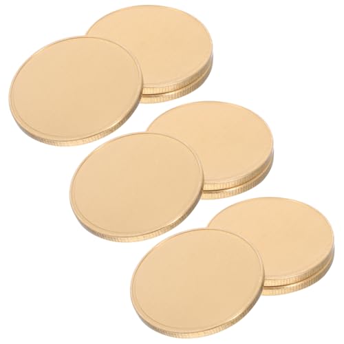 LOLIPPYY 3 Stück Blanko Gravurmünzen aus Messing Diy Kupfermünzen für Präzises Gravieren Langlebige Sammlermünzen für Geburtstage und Reiseerinnerungen Vielseitig für Kreative LOLIPPYY 3 Stück Blanko Gravurmünzen aus Messing Diy Kupfermünzen für Präzises Gravieren Langlebige Sammlermünzen für Geburtstage und Reiseerinnerungen Vielseitig für Kreative von LOLIPPYY