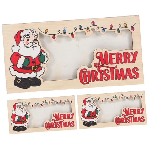 LOLIPPYY 3 Stück Teiliges Holz Geldkartenetui mit Weihnachtsmotiv Robuster Kompakter Geldhalter und Kartenorganizer Persönliches mit Wunschbotschaft Praktisches Party für Weihnachten LOLIPPYY 3 Stück Teiliges Holz Geldkartenetui mit Weihnachtsmotiv Robuster Kompakter Geldhalter und Kartenorganizer Persönliches mit Wunschbotschaft Praktisches Party für Weihnachten von LOLIPPYY