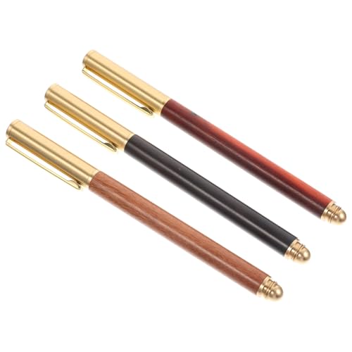 LOLIPPYY 3 Stück Teiliges Holz kugelschreiber Feiner Spitze Langlebig und Leicht Geschenk für Schüler und Junge Mädchen Stilvoller Kreativer Schreibstift für Schule Büro und Zuhause LOLIPPYY 3 Stück Teiliges Holz kugelschreiber Feiner Spitze Langlebig und Leicht Geschenk für Schüler und Junge Mädchen Stilvoller Kreativer Schreibstift für Schule Büro und Zuhause von LOLIPPYY