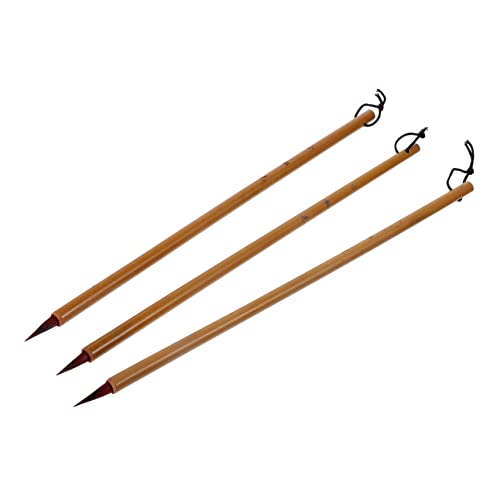 LOLIPPYY 3 Stück Teiliges Kalligraphie Pinsel Langlebig und Bruchfest Traditionell für Chinesische Kalligraphie Malerei Schreiben und Zeichnen Geeignet für Anfänger und Profis LOLIPPYY 3 Stück Teiliges Kalligraphie Pinsel Langlebig und Bruchfest Traditionell für Chinesische Kalligraphie Malerei Schreiben und Zeichnen Geeignet für Anfänger und Profis von LOLIPPYY
