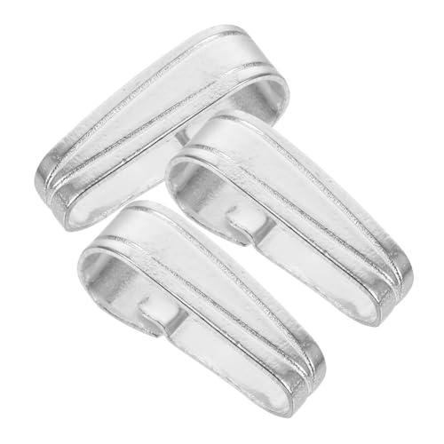 LOLIPPYY 3 Stück Teiliges Quetschverschlüsse für Schmuck für DIY und Armbänder Einfache Handhabung Tragbar für Schmuckanpassungen von LOLIPPYY