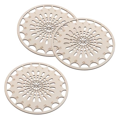 LOLIPPYY 3 Teiliges Aufbewahrungsgerät Für Besticktes Garn Kreuzstich Zubehör Nähgarn Organizer Nähgarn Aufbewahrungsplatte Faden Organizer Für Kreuzstich Näh Organizer Beige Holz von LOLIPPYY