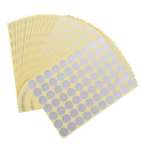 LOLIPPYY 30 Blatt Selbstklebende Farbige Kreisaufkleber Gold Silber Runde Markierungspunkte für Büro Schule Kalender Scrapbooking und Organisationszwecke LOLIPPYY 30 Blatt Selbstklebende Farbige Kreisaufkleber Gold Silber Runde Markierungspunkte für Büro Schule Kalender Scrapbooking und Organisationszwecke von LOLIPPYY