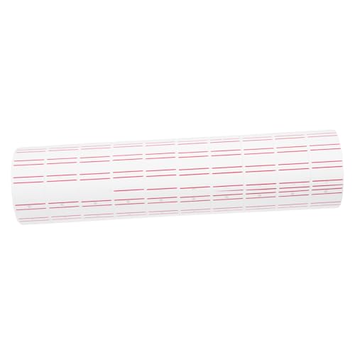 LOLIPPYY 30 Rollen Selbstklebendes Preisetikettenpapier für Preisauszeichner Rechteckige Aufkleber Weiß Langlebig Klare Druckqualität Schnelle Trocknung Geeignet für Supermarkt und LOLIPPYY 30 Rollen Selbstklebendes Preisetikettenpapier für Preisauszeichner Rechteckige Aufkleber Weiß Langlebig Klare Druckqualität Schnelle Trocknung Geeignet für Supermarkt und von LOLIPPYY