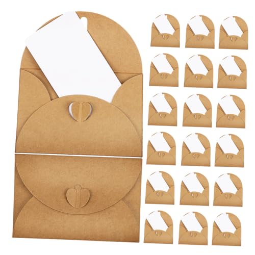 LOLIPPYY 30 Sätze Liebe Schnalle Umschlag Umschläge Für Grußkarten Für Partyeinladungen Für Feiertage Leere Geburtstagskarten Kraftpapier Braun LOLIPPYY 30 Sätze Liebe Schnalle Umschlag Umschläge Für Grußkarten Für Partyeinladungen Für Feiertage Leere Geburtstagskarten Kraftpapier Braun von LOLIPPYY