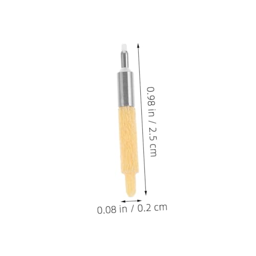 LOLIPPYY 30 Stück Ersatzspitzen für Nachfüllbare Acrylfarbe Marker Langlebige Präzise Nib Spitzen für DIY Malerei Kalligrafie und Kunstprojekte Robuste Marker Zubehörteile von LOLIPPYY