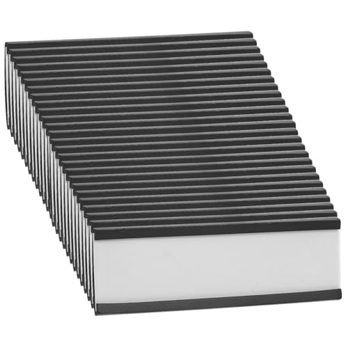 LOLIPPYY 30 Stück Teiliges Channel Label Holder mit Magneten Wiederverwendbare Etikettenhalter für Drahtregale Robust und Transparent für Lager und Geschäftsorganisation von LOLIPPYY