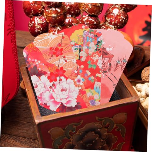 LOLIPPYY 30 Stück Teiliges Delikater Roter Umschläge mit Einzigartigem Muster für Neujahr und Hochzeit Glatte Oberfläche Festliche Farben Chinesisches Jahr Geschenkverpackung für LOLIPPYY 30 Stück Teiliges Delikater Roter Umschläge mit Einzigartigem Muster für Neujahr und Hochzeit Glatte Oberfläche Festliche Farben Chinesisches Jahr Geschenkverpackung für von LOLIPPYY