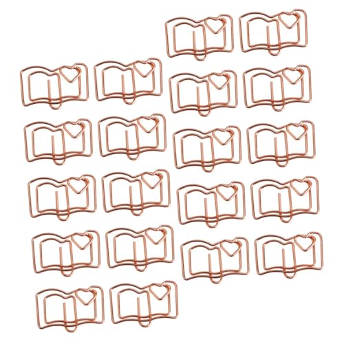 LOLIPPYY 30 Stück Teiliges Rosen Gold Büroklammern aus Edelstahl Kleine Dokumenten und Aktenklammern Praktische Paper Clips für Fotos Notizen Memos Vielseitig Einsetzbar im Büro und LOLIPPYY 30 Stück Teiliges Rosen Gold Büroklammern aus Edelstahl Kleine Dokumenten und Aktenklammern Praktische Paper Clips für Fotos Notizen Memos Vielseitig Einsetzbar im Büro und von LOLIPPYY