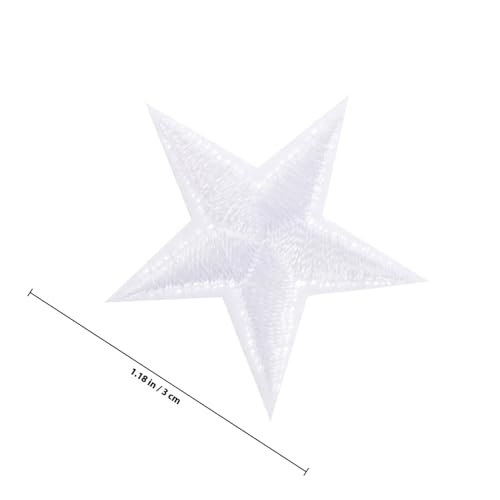 LOLIPPYY 30 Stück Teiliges Stern Aufnäher zum Aufbügeln Glitzernd Gerahmte Stern patches für Kleidung Rucksack Hut und Schuhe Einfach Anzubringen Strapazierfähiger für Reparatur und von LOLIPPYY