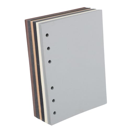 LOLIPPYY 300 Blatt Blanko Nachfüllpapier für Ringbuch Planer Mehrfarbiges Dickes Einlegepapier zum Einfachen Einsetzen und Herausnehmen für Budget Organizer Journal von LOLIPPYY