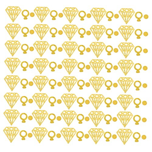 LOLIPPYY 300 Stück Goldene Ring Konfetti Glitzernde Papier Konfetti für Hochzeiten Junggesellenabschiede und Feierlichkeiten für Einladungen und Diy Bastelprojekte LOLIPPYY 300 Stück Goldene Ring Konfetti Glitzernde Papier Konfetti für Hochzeiten Junggesellenabschiede und Feierlichkeiten für Einladungen und Diy Bastelprojekte von LOLIPPYY