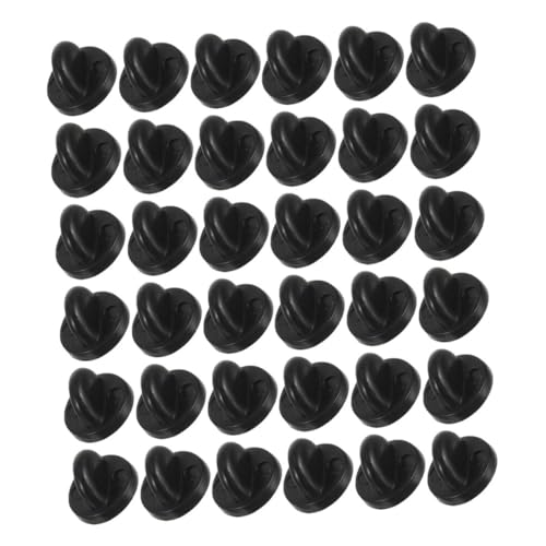 LOLIPPYY 300 Stück Gummi-schmetterlingsverschluss Anstecknadel Rückseiten aus Robustem Gummi für Broschen Abzeichen und Emaille Pins Sichere Schonende Halterungen für Kleidung und LOLIPPYY 300 Stück Gummi-schmetterlingsverschluss Anstecknadel Rückseiten aus Robustem Gummi für Broschen Abzeichen und Emaille Pins Sichere Schonende Halterungen für Kleidung und von LOLIPPYY