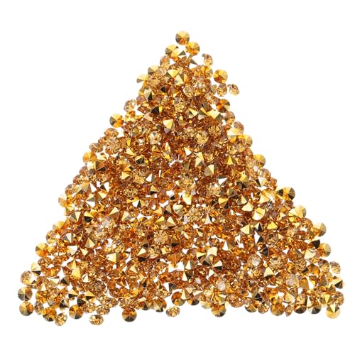 LOLIPPYY 3000 Stück Teiliges Klare Flache Acryl Strasssteine Goldboden Transparente Schmucksteine für DIY Nail Art Basteln Gesichts und Körperdekoration Vielseitige Bastelsteine LOLIPPYY 3000 Stück Teiliges Klare Flache Acryl Strasssteine Goldboden Transparente Schmucksteine für DIY Nail Art Basteln Gesichts und Körperdekoration Vielseitige Bastelsteine von LOLIPPYY