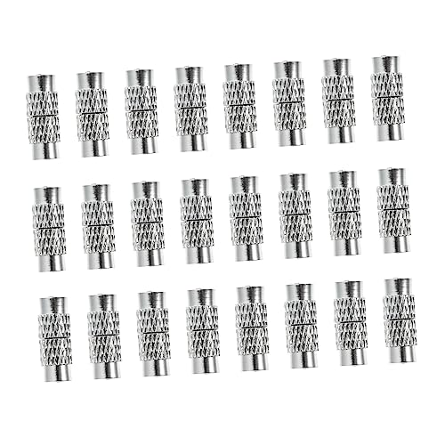 LOLIPPYY 30Stücke Schmuckanschluss Schraubverschlüsse für Armbänder und Fußkettchen Langlebige Spannschließen für DIY Schmuckherstellung und Reparaturen von LOLIPPYY