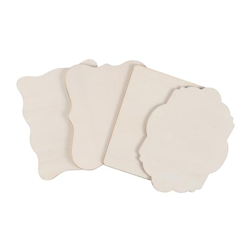 LOLIPPYY 32 Stück Teiliges DIY Holzdekor Blanko Holzstücke Natürliche Holzscheiben Unregelmäßige Holz Ausschnitte für Malen und Basteln Langlebig und Sicher ohne Grate LOLIPPYY 32 Stück Teiliges DIY Holzdekor Blanko Holzstücke Natürliche Holzscheiben Unregelmäßige Holz Ausschnitte für Malen und Basteln Langlebig und Sicher ohne Grate von LOLIPPYY