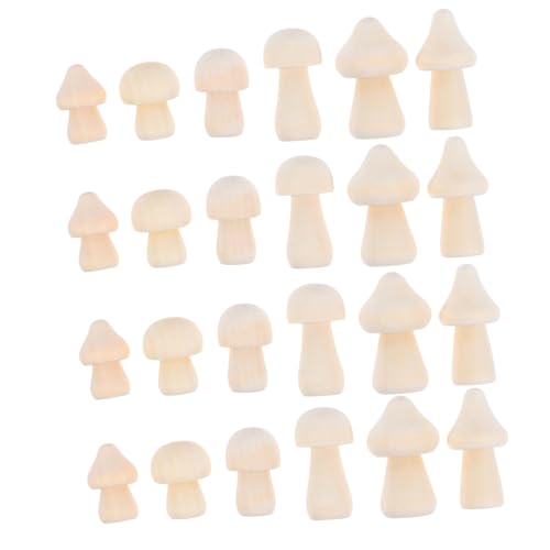 LOLIPPYY 32pcs Graffiti Holzpilzdekorationen Für DIY -projekte Unvollendete Holzpilze Unfertige Pilzhandwerkszubehör LOLIPPYY 32pcs Graffiti Holzpilzdekorationen Für DIY -projekte Unvollendete Holzpilze Unfertige Pilzhandwerkszubehör von LOLIPPYY