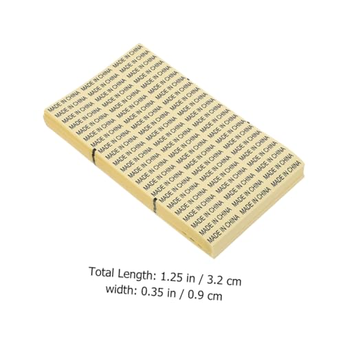 LOLIPPYY 3500 Stück Transparent Made in China Aufkleber Selbstklebend Pet Etiketten für Verpackungen Kleidung und Oberflächen Stark Haftend Rückstandsfrei Entfernbar Schwarz LOLIPPYY 3500 Stück Transparent Made in China Aufkleber Selbstklebend Pet Etiketten für Verpackungen Kleidung und Oberflächen Stark Haftend Rückstandsfrei Entfernbar Schwarz von LOLIPPYY