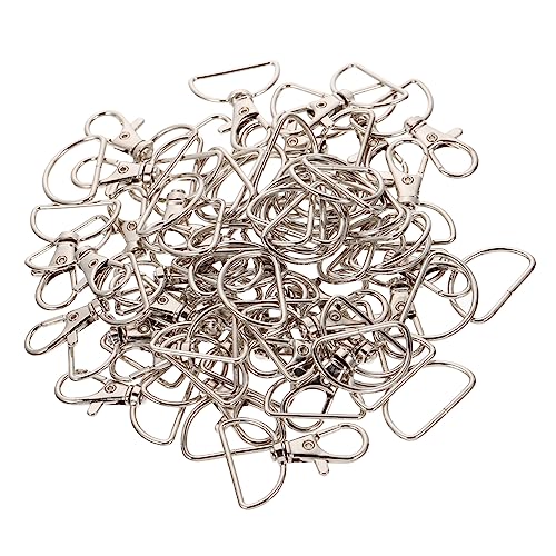 LOLIPPYY 35Sätze Kettenschnapphaken DIY Schlüsselbund Clips Mit Robustem Verschluss Für Langlebige Handwerksprojekte Und Zubehör Für Schmuckherstellung von LOLIPPYY