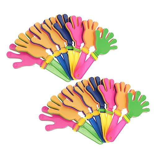 LOLIPPYY 36 Stück Teiliges Handklatscher Laute Noisemaker aus Sicherem Kunststoff Bunte Handklatscher für Erwachsene für Partys Sportveranstaltungen Feiern und Zufällige Zufällige Farbe LOLIPPYY 36 Stück Teiliges Handklatscher Laute Noisemaker aus Sicherem Kunststoff Bunte Handklatscher für Erwachsene für Partys Sportveranstaltungen Feiern und Zufällige Zufällige Farbe von LOLIPPYY