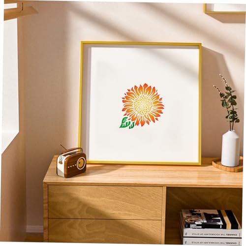 LOLIPPYY 36 Stück Teiliges Zeichenschablonen mit Blumen Pflanzen Vogel und Biene Motiven Wiederverwendbare Malschablonen für Papier Holz und DIY Wanddekoration Einfach zu Reinigen und LOLIPPYY 36 Stück Teiliges Zeichenschablonen mit Blumen Pflanzen Vogel und Biene Motiven Wiederverwendbare Malschablonen für Papier Holz und DIY Wanddekoration Einfach zu Reinigen und von LOLIPPYY