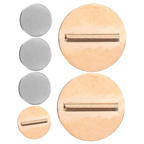LOLIPPYY 3Paare Broschenkonverter Magnetische Broschenhalter für Kleidung Leicht und Stark DIY und Styles Goldene Magnetschnallen von LOLIPPYY