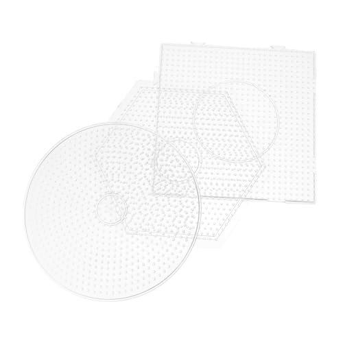 LOLIPPYY 3Stücke Sicherungsperlenbretter Kunststoff für DIY Projekte für Handfertigkeit und Farbverständnis LOLIPPYY 3Stücke Sicherungsperlenbretter Kunststoff für DIY Projekte für Handfertigkeit und Farbverständnis von LOLIPPYY