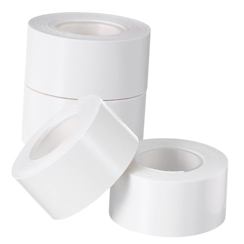 LOLIPPYY 4 Rollen Thermoetiketten Selbstklebend Thermopapier Versandaufkleber Hitzebeständig Leicht Abreißbar für Thermodrucker Einfache Installation Langlebig von LOLIPPYY